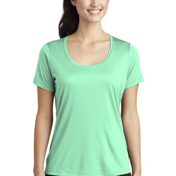 Ladies Posi-UV ™ Pro Scoop Neck Tee Thumbnail