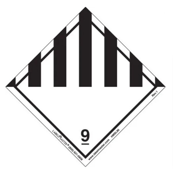 Miscellaneous Dangerous Goods Label, PVC-Free Film, Roll of 500   Thumbnail