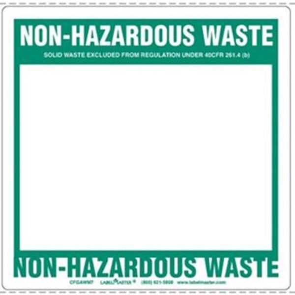 Materials for Recycle Label, Blank, No Lines, Pin-Feed Paper Thumbnail