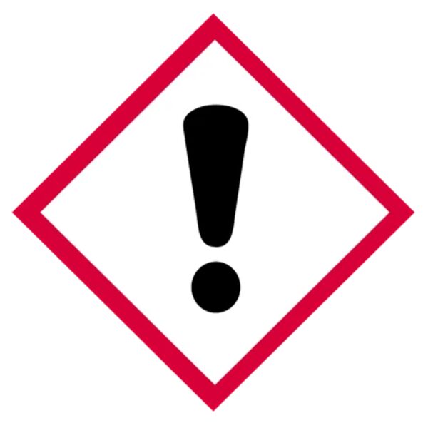 GHS Label, Exclamation Mark, PVC-Free Film, 101mm x 101mm Thumbnail