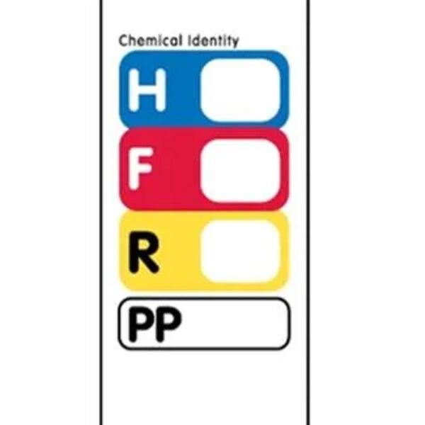 Hazcom (THIS®) Laboratory Label, 1/2" x 1 1/4" Vinyl Personalized Thumbnail