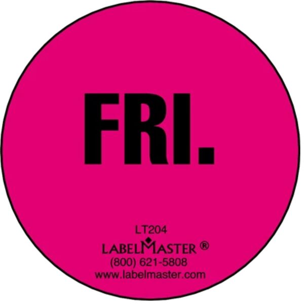 Friday Label Thumbnail