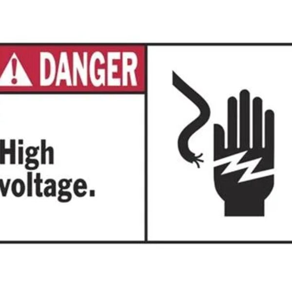 High Voltage Label Thumbnail