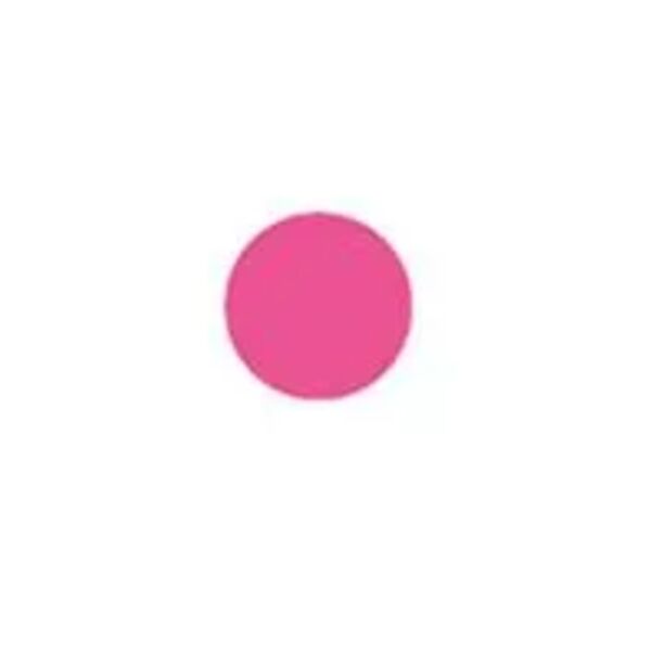 Blank 1" Circle Paper Label, Fluorescent Pink Thumbnail