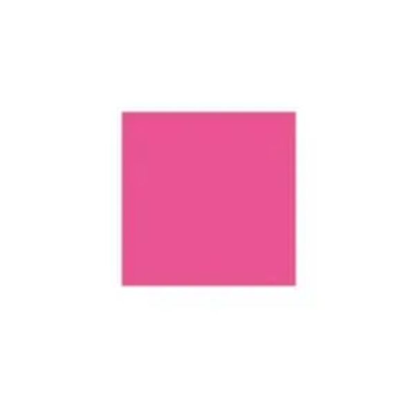 Blank 4" Square Paper Label, Fluorescent Pink Thumbnail