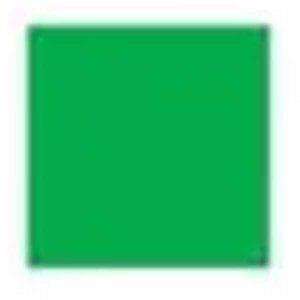 Blank 1" Square Paper Label, Fluorescent Green Thumbnail