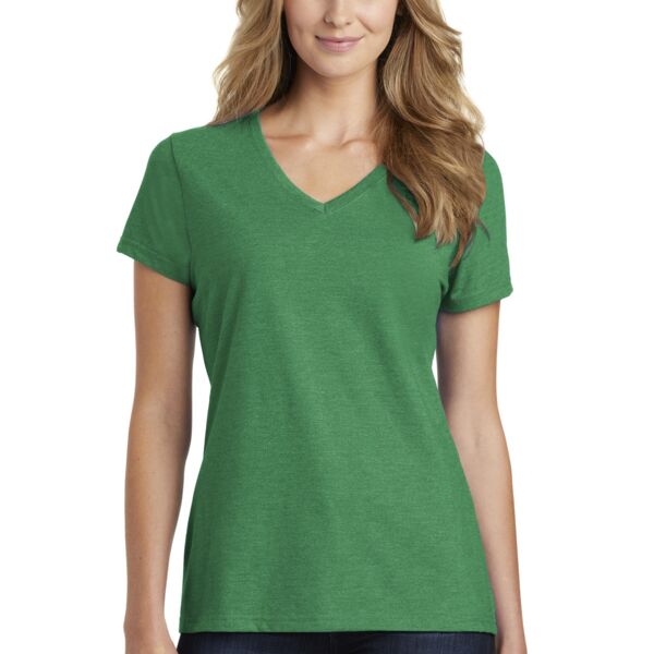 Ladies Fan Favorite ™ Blend V-Neck Tee Thumbnail