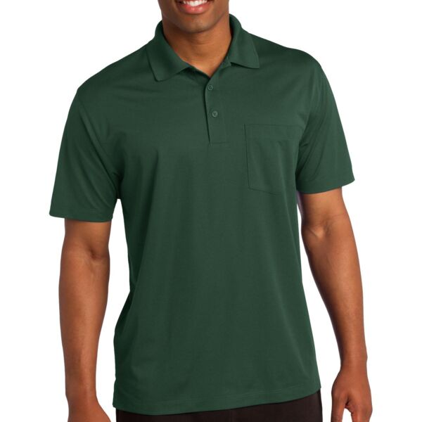 Micropique Sport-Wick® Pocket Polo Thumbnail