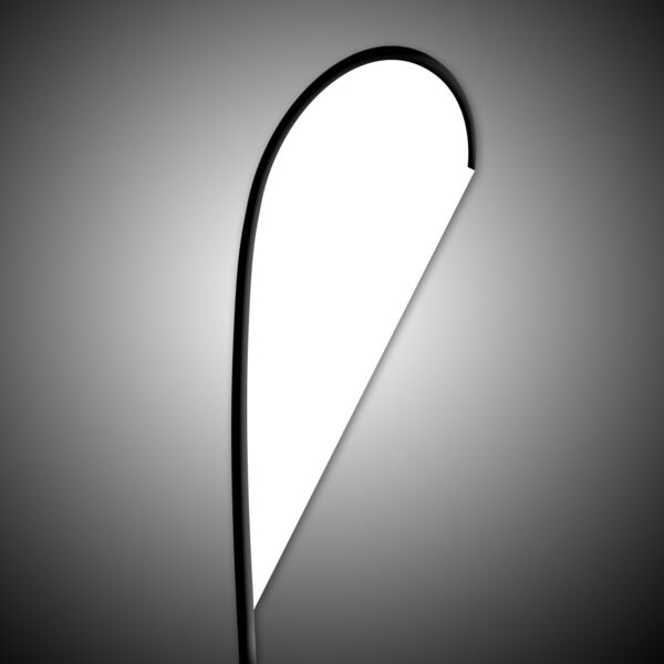 Teardrop Tent Flag - Double Sided - 9 ft. (Medium) Thumbnail