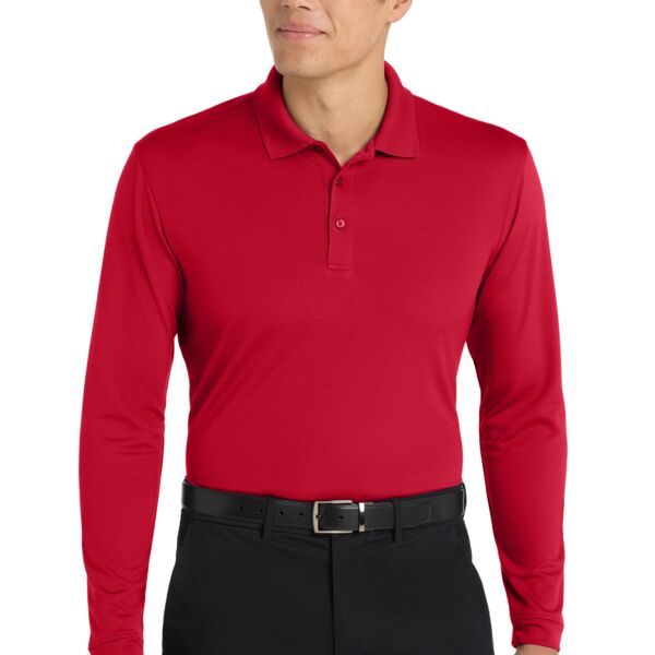 Port Authority ® Dry Zone ® UV Micro-Mesh Long Sleeve Polo Thumbnail