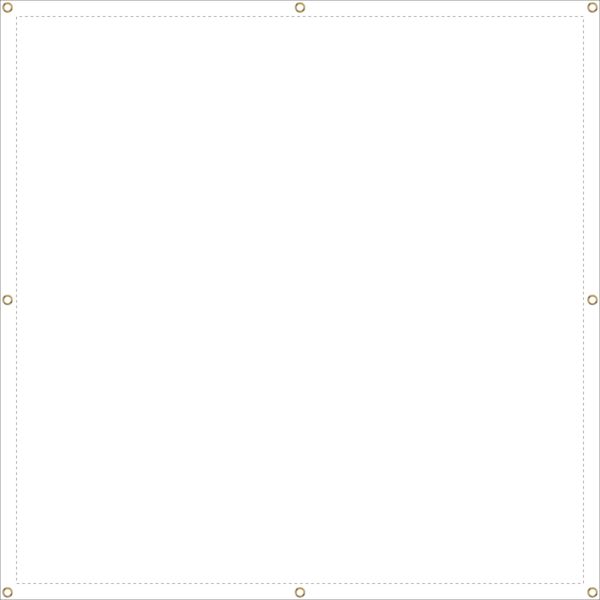 3'x3' Standard Vinyl Blockout Banner (18oz.) - Single Sided Thumbnail