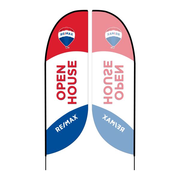Remax Flag Small(9') - Open House Open House Design Variant 1 Thumbnail