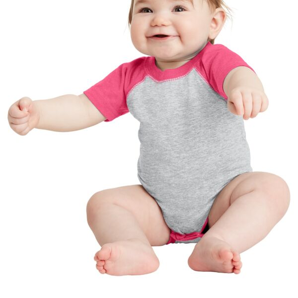 ™ Infant Baseball Fine Jersey Bodysuit Thumbnail