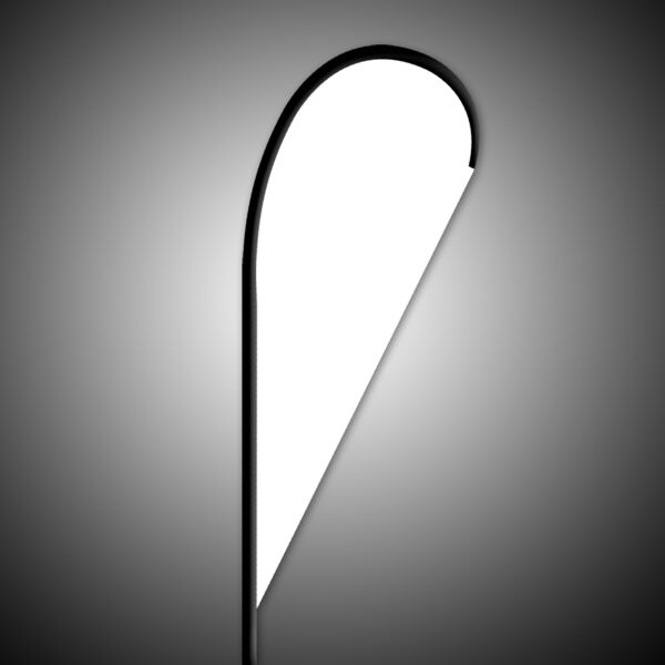 Teardrop Flag - Double Sided - 11.2 ft. (Large) Thumbnail