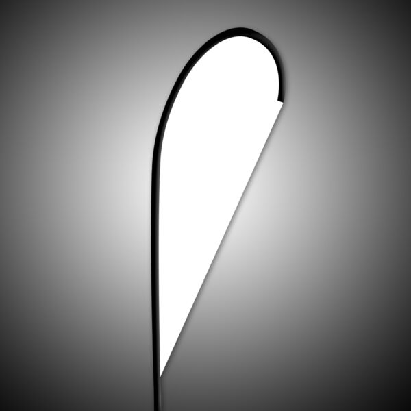 Teardrop Flag - Double Sided - 7 ft. (Small) Thumbnail