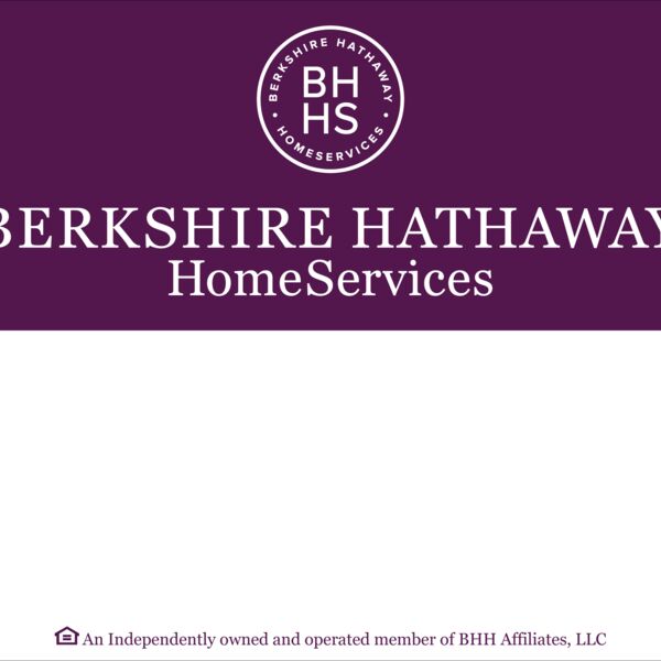 Berkshire Hathaway For Sale Signs - 24"x36" Thumbnail