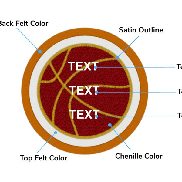 Basketball Patches Thumbnail