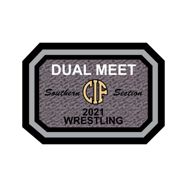 Chenille Rectangle Dual Meet Patch Thumbnail