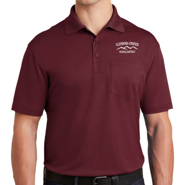 ST651 - Sport Tek Micropique Sport-Wick® Pocket Polo - GUSD Thumbnail