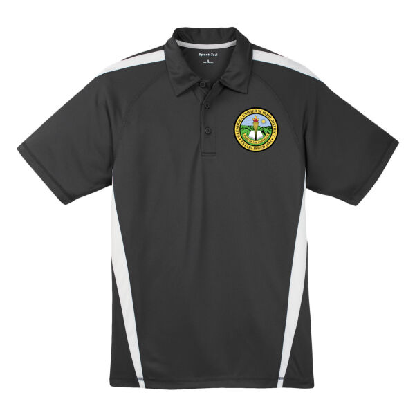 ST685 - Sport Tek Micro Mesh Colorblock Polo - GUSD Thumbnail