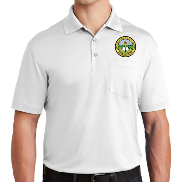 ST651 - Sport Tek Micropique Sport Wick Pocket Polo - GUSD Thumbnail