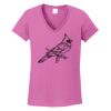 Ladies Heavy Cotton™ 100% Cotton V-Neck T-Shirt Thumbnail