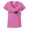 Ladies Heavy Cotton™ 100% Cotton V-Neck T-Shirt Thumbnail