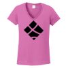Ladies Heavy Cotton™ 100% Cotton V-Neck T-Shirt Thumbnail