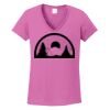 Ladies Heavy Cotton™ 100% Cotton V-Neck T-Shirt Thumbnail