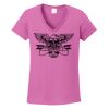 Ladies Heavy Cotton™ 100% Cotton V-Neck T-Shirt Thumbnail