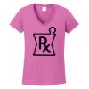Ladies Heavy Cotton™ 100% Cotton V-Neck T-Shirt Thumbnail