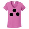 Ladies Heavy Cotton™ 100% Cotton V-Neck T-Shirt Thumbnail