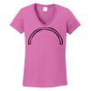 Ladies Heavy Cotton™ 100% Cotton V-Neck T-Shirt Thumbnail