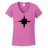 Ladies Heavy Cotton™ 100% Cotton V-Neck T-Shirt Thumbnail