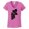 Ladies Heavy Cotton™ 100% Cotton V-Neck T-Shirt Thumbnail