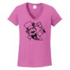 Ladies Heavy Cotton™ 100% Cotton V-Neck T-Shirt Thumbnail