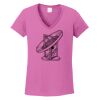Ladies Heavy Cotton™ 100% Cotton V-Neck T-Shirt Thumbnail