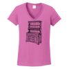Ladies Heavy Cotton™ 100% Cotton V-Neck T-Shirt Thumbnail