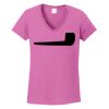 Ladies Heavy Cotton™ 100% Cotton V-Neck T-Shirt Thumbnail