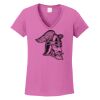 Ladies Heavy Cotton™ 100% Cotton V-Neck T-Shirt Thumbnail