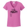 Ladies Heavy Cotton™ 100% Cotton V-Neck T-Shirt Thumbnail