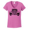 Ladies Heavy Cotton™ 100% Cotton V-Neck T-Shirt Thumbnail