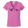 Ladies Heavy Cotton™ 100% Cotton V-Neck T-Shirt Thumbnail