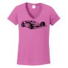 Ladies Heavy Cotton™ 100% Cotton V-Neck T-Shirt Thumbnail