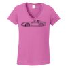 Ladies Heavy Cotton™ 100% Cotton V-Neck T-Shirt Thumbnail