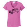 Ladies Heavy Cotton™ 100% Cotton V-Neck T-Shirt Thumbnail