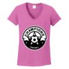 Ladies Heavy Cotton™ 100% Cotton V-Neck T-Shirt Thumbnail