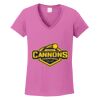 Ladies Heavy Cotton™ 100% Cotton V-Neck T-Shirt Thumbnail