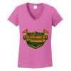 Ladies Heavy Cotton™ 100% Cotton V-Neck T-Shirt Thumbnail