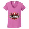 Ladies Heavy Cotton™ 100% Cotton V-Neck T-Shirt Thumbnail